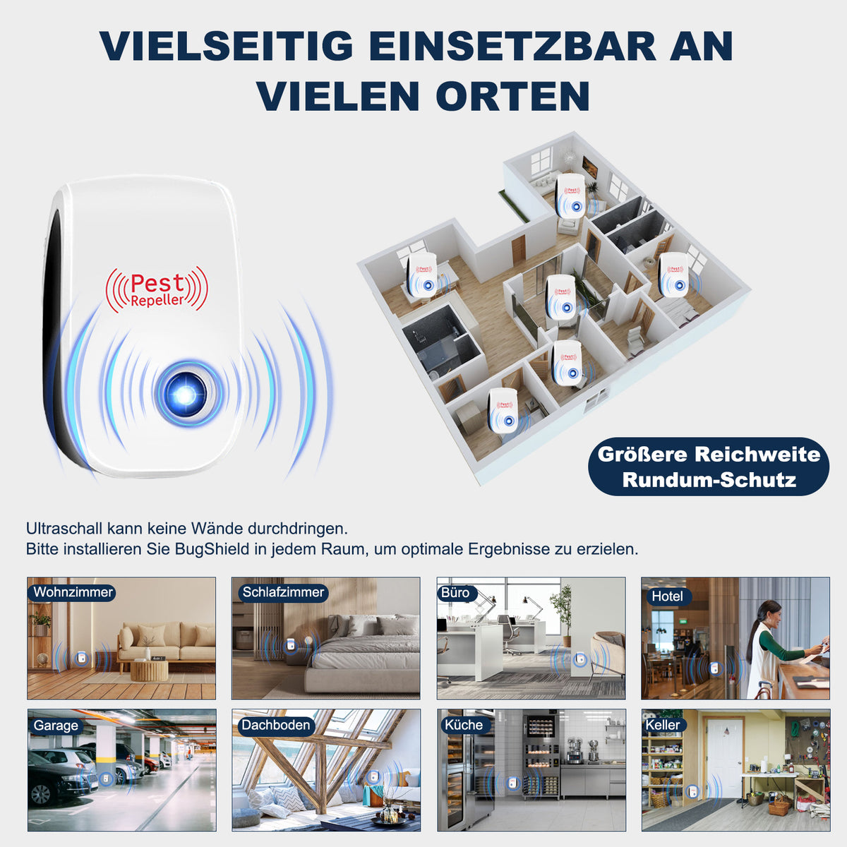 Bugshield Mite Ultrasonic Repellent 2026